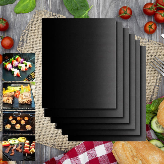 Teflon Grill-/Bratmatte 5 Stk. – Einfache Reinigung Für Perfekte Grillmomente 0