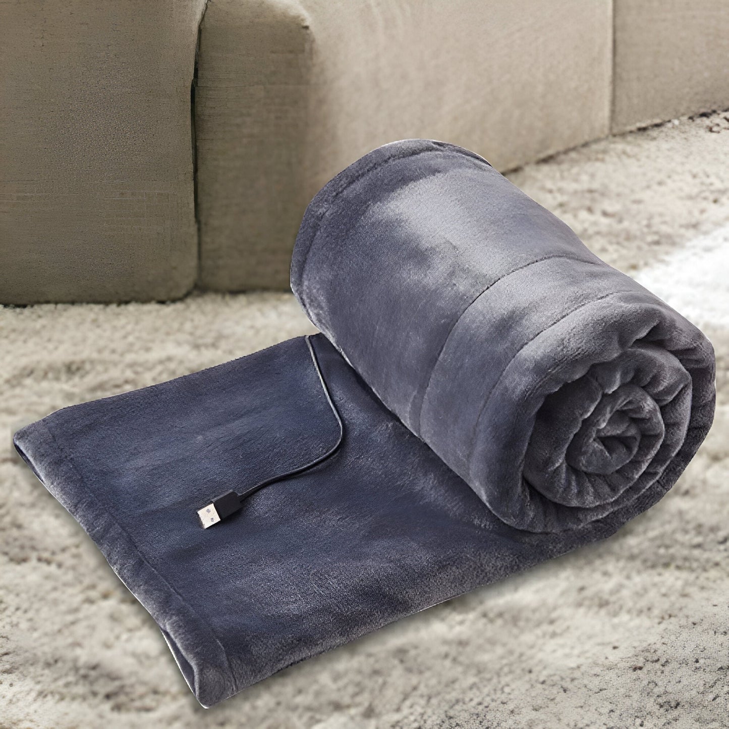 Thermic Plaid Elektrische Fleecedecke – Bequeme Wärme Für Kalte Abende 0