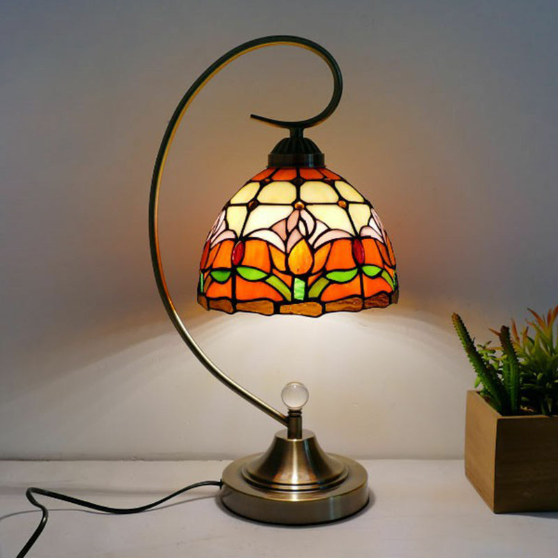 Tiffany Schwanenhals-Tischlampe – Zeitlose Eleganz für Ihr Zuhause 20