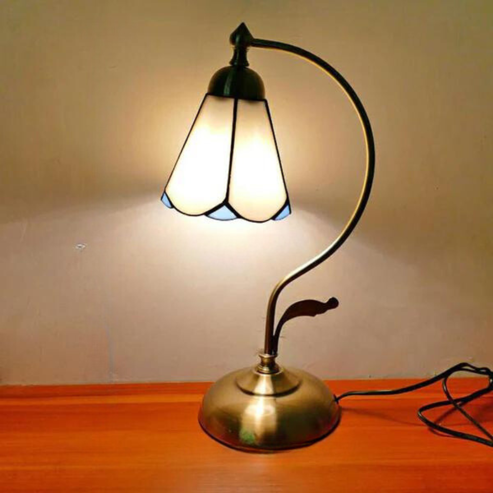Tiffany Schwanenhals-Tischlampe – Zeitlose Eleganz für Ihr Zuhause 33