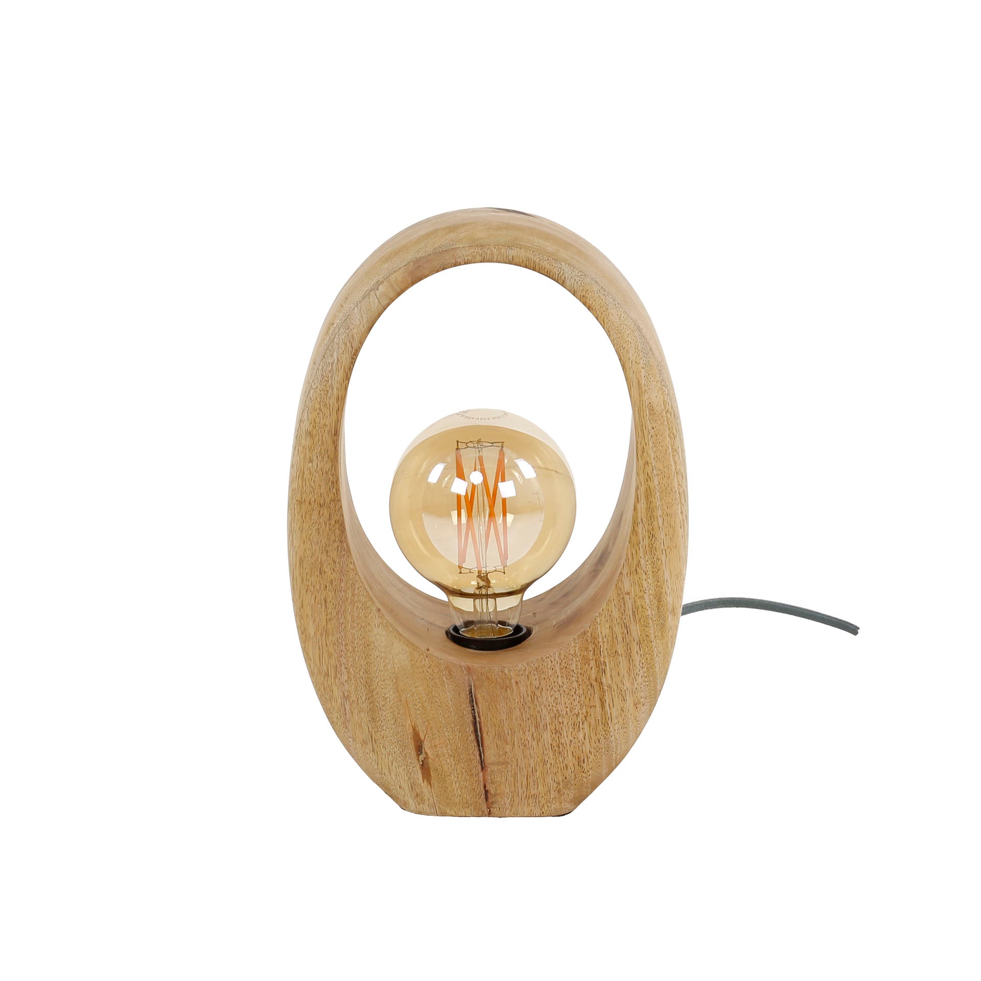 Tischlampe Bio Brenn Mangoholz – Stilvolle Natürliche Akzente für Ihr Zuhause 5
