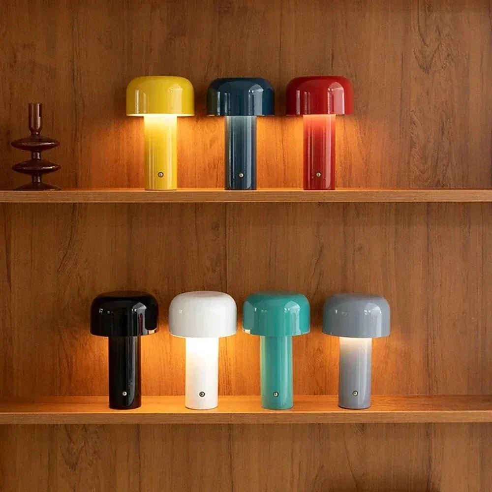 Tischlampe Ohne Kabel LumiShroom – Flexibles Design Für Gemütliche Atmosphäre 1