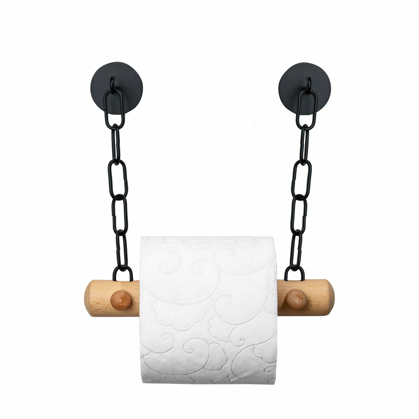 Toilettenpapierhalter Aus Holz Mit Ketten – Stilvolle Lösung Für Ihr Badezimmer 9