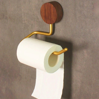 **Toilettenpapierhalter Metall Holz – Stilvolle Funktionalität für Ihr Badezimmer** 0