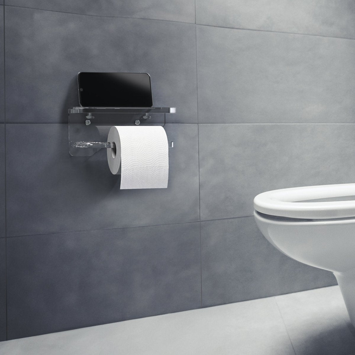 Toilettenpapierhalter Mit Ablage – Praktische Lösung Für Ihr Badezimmer 2
