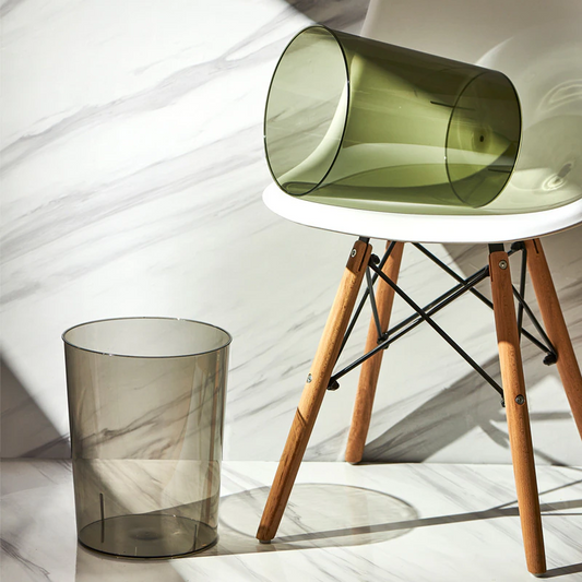 Transparenter Mülleimer Aus Acryl – Elegantes Design Für Ordnung 2