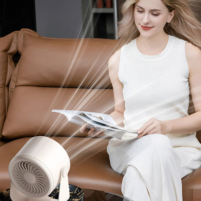 Turbo Tischventilator Flügellos – Leiser Akku-Betrieb Für Optimale Kühlung 5
