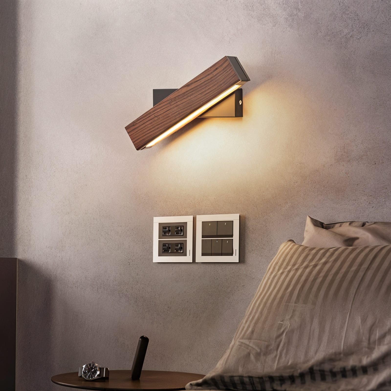 Twisted Wandleuchte Holz – Flexibles Licht Für Jeden Raum 1