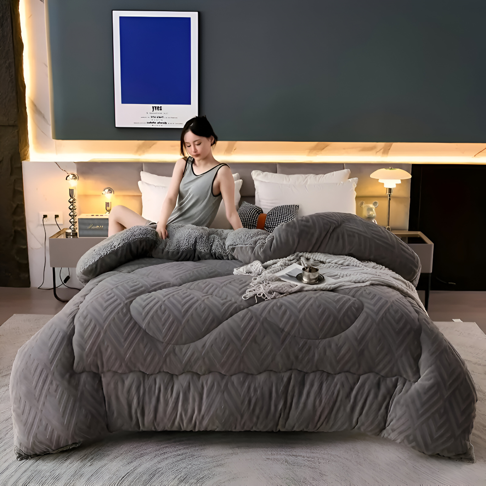 **Ultra Fluff Bettdecke – Luxuriöse Wärme für jede Jahreszeit** 4