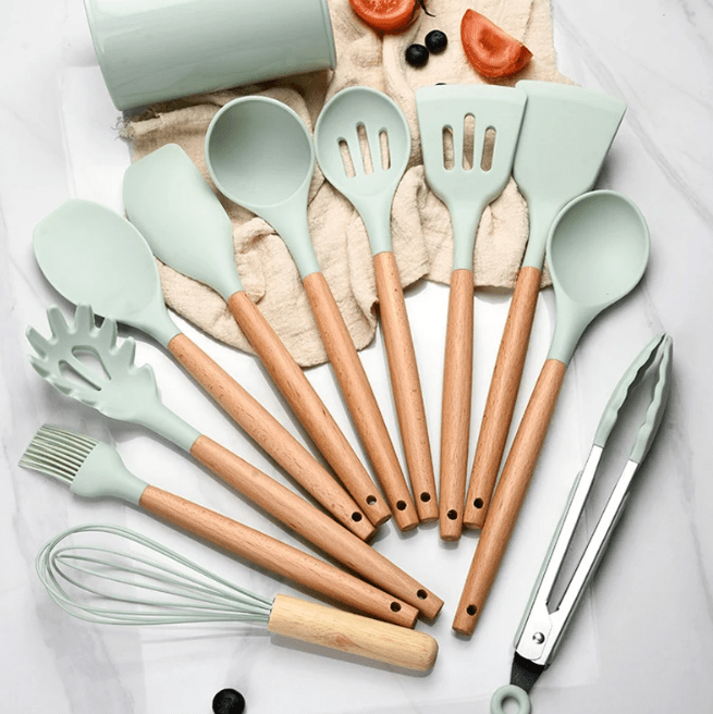 Ungiftige BPA-freie Silikonkochutensilien – Sicheres Kochen Mit Stil für Ihre Familie 0