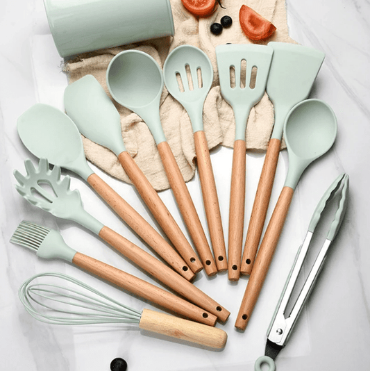 Ungiftige BPA-freie Silikonkochutensilien – Sicheres Kochen Mit Stil für Ihre Familie 0