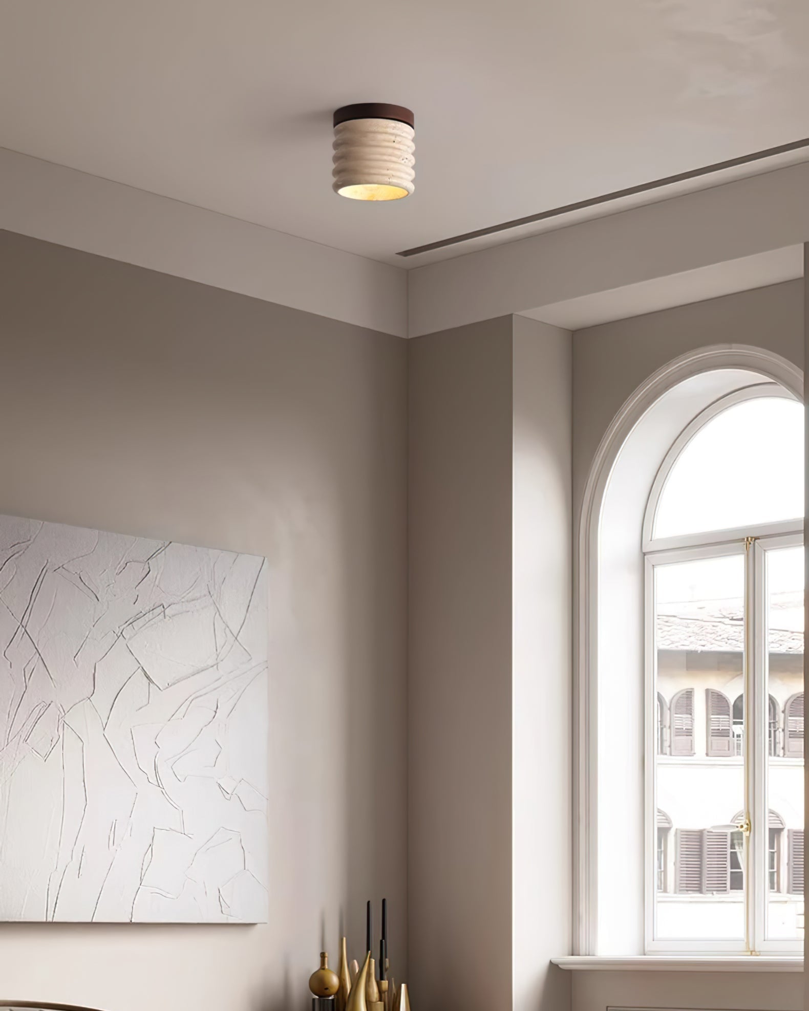 Vaarnii Travertine Deckenlampe – Stilvolle Lichtakzente für Ihr Zuhause 8