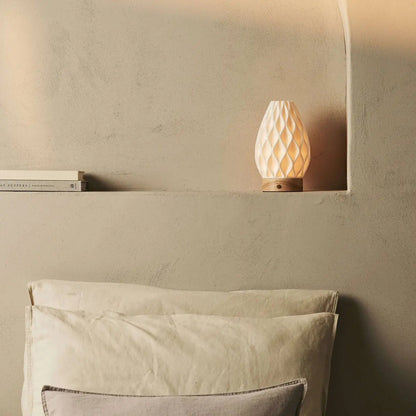 Vela Kabellose Tischlampe aus Porzellan – Flexibles Licht für Jeden Anlass 2