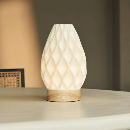 Vela Kabellose Tischlampe aus Porzellan – Flexibles Licht für Jeden Anlass 4