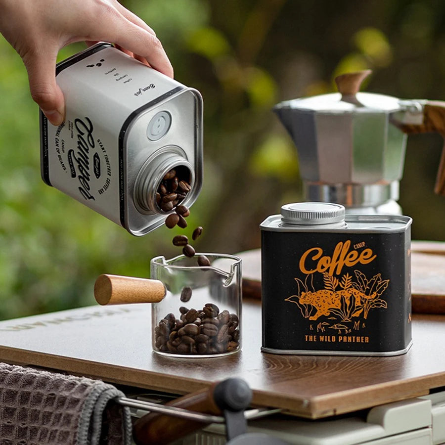 Versiegelte Blechdose Für Kaffeebohnen – Frische Und Geschmack Für Unterwegs 3