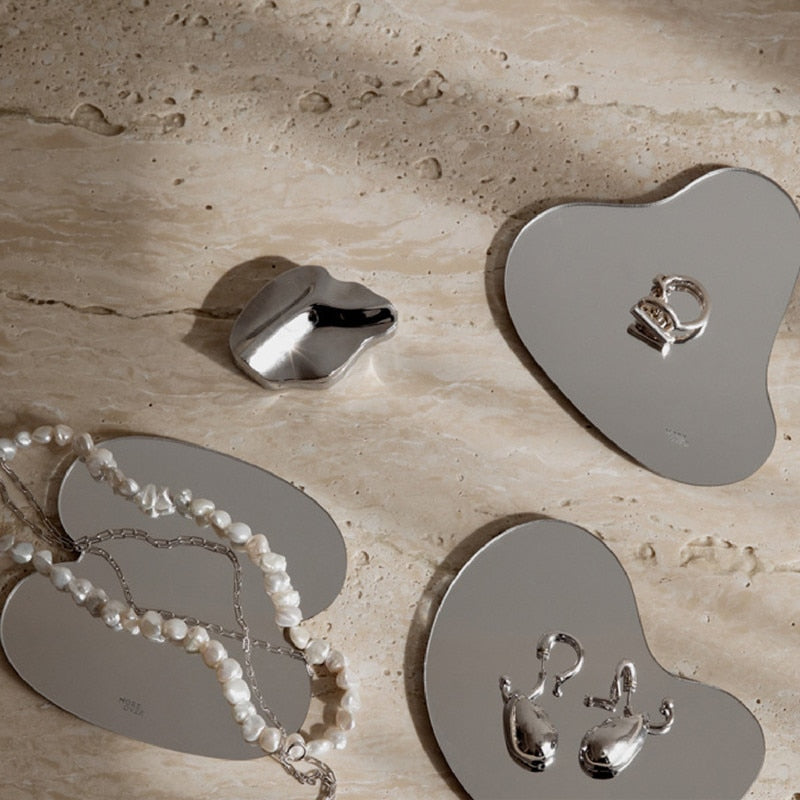 Verspiegelte Untersetzer Set – Elegante Akzente Für Jeden Tisch 1
