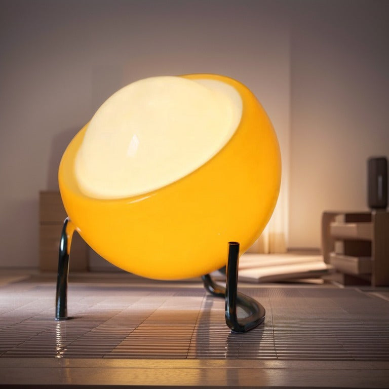 Vintage Bauhaus Eiförmige Tischlampe – Warmes Licht Für Stilvolle Räume 7