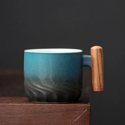 Vintage Espressotasse Mit Holzgriff – Stilvolle Genussmomente Für Ihren Kaffee 8