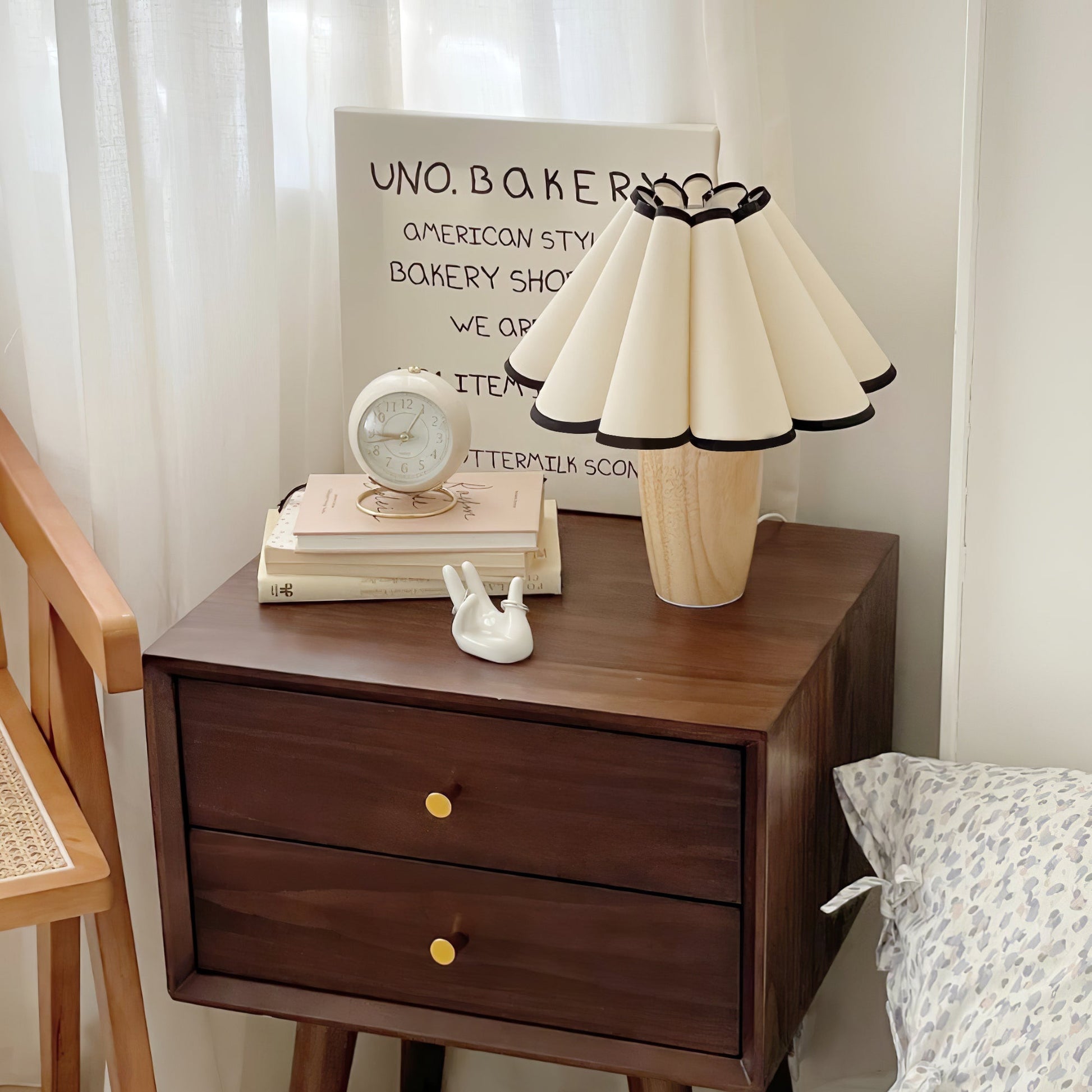 Vintage Fluted Tischlampe – Elegante Beleuchtung für Ihr Zuhause 6