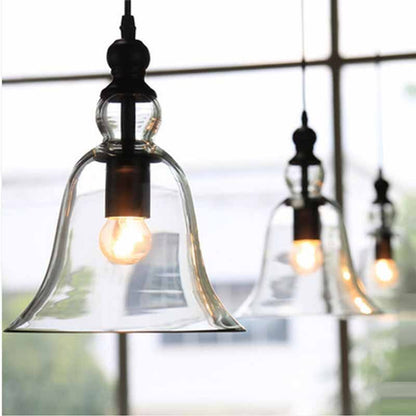 Vintage Glasglocken Pendelleuchte – Elegantes Licht Für Ihr Zuhause 4