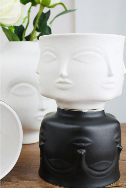 Visage Keramik-Pflanzgefäß – Elegante Akzente Für Ihr Zuhause 7