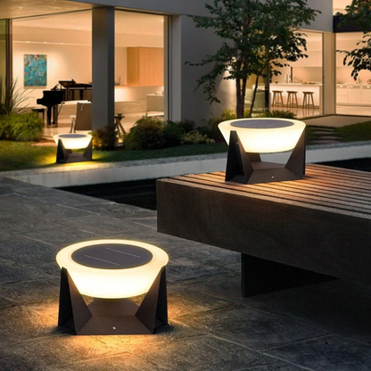 **Vita - Stilvolle Außenlampe Mit Solarenergie** – **Elegante Beleuchtung Für Jeden Außenbereich** 0