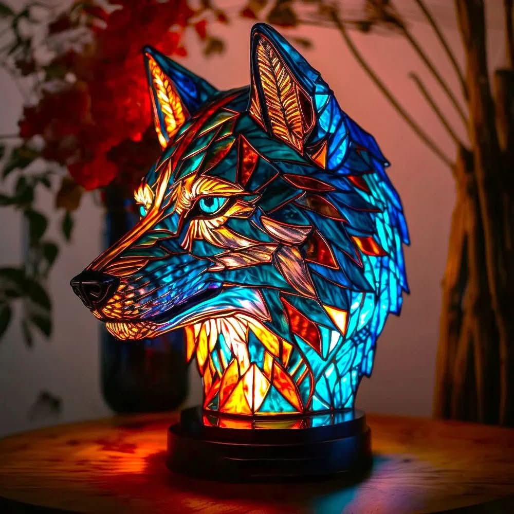 VitraFauna Tischlampe Mit Tiermotiven – Künstlerisches Licht Für Einladende Gemütlichkeit 0