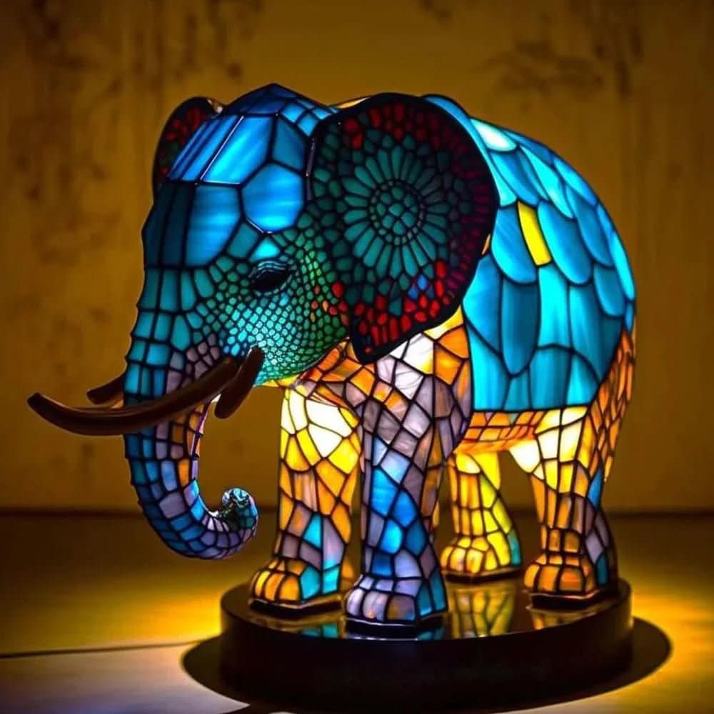 VitraFauna Tischlampe Mit Tiermotiven – Künstlerisches Licht Für Einladende Gemütlichkeit 15