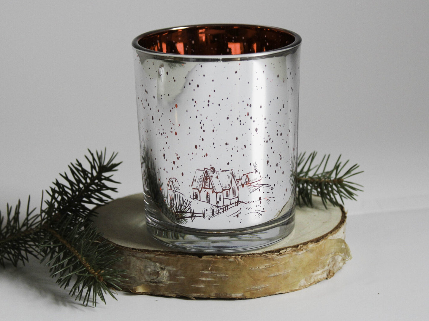 Votivkerzenhalter Glas Weihnachten – Stilvolle Festliche Beleuchtung 2