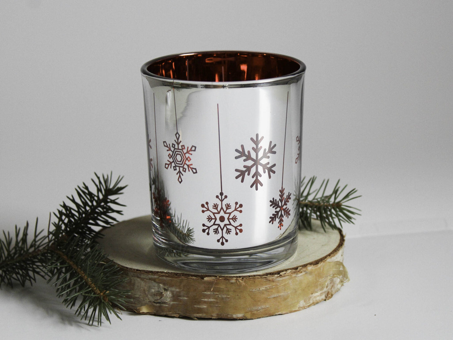 Votivkerzenhalter Glas Weihnachten – Stilvolle Festliche Beleuchtung 4