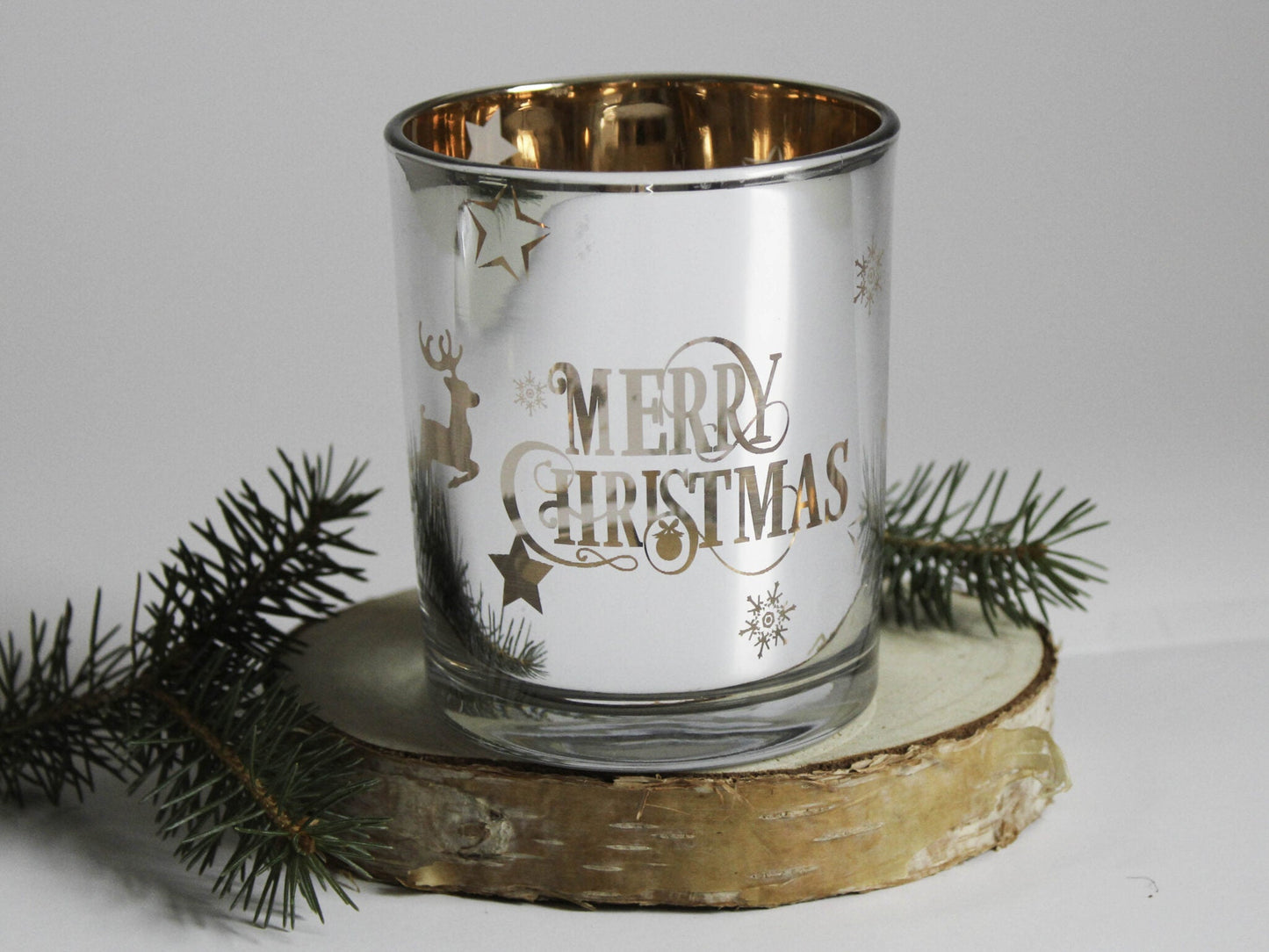Votivkerzenhalter Glas Weihnachten – Stilvolle Festliche Beleuchtung 7