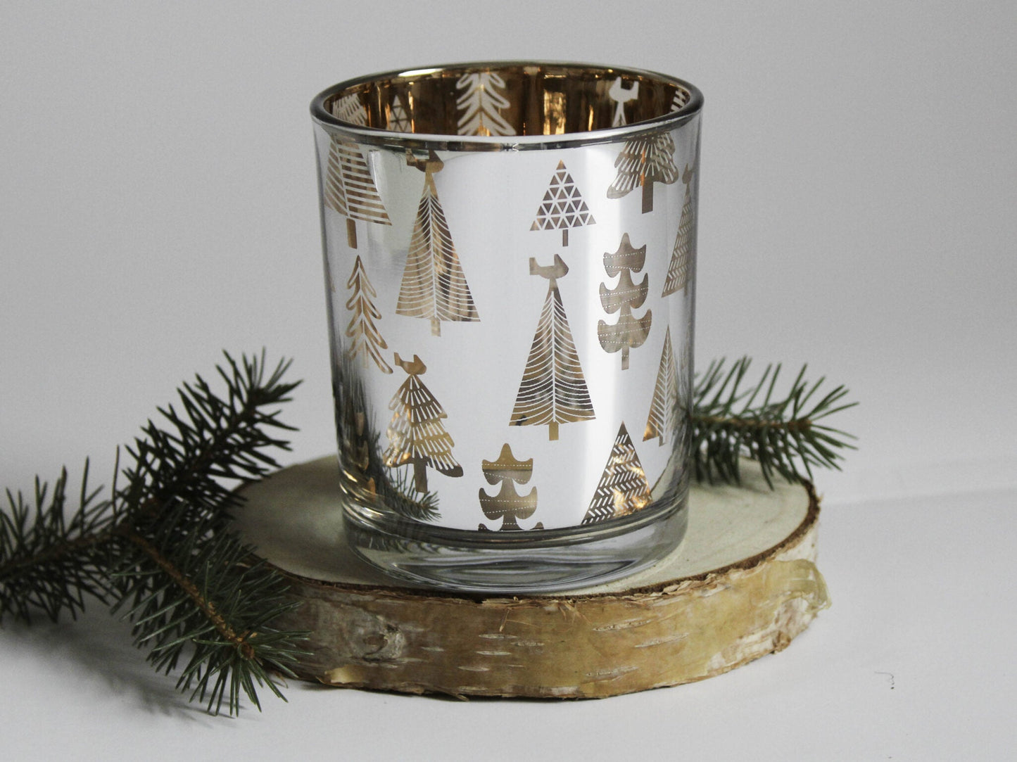 Votivkerzenhalter Glas Weihnachten – Stilvolle Festliche Beleuchtung 9