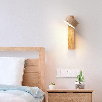 **WABI SABI TRAVERTINWANDLAMPE** – **Elegantes Design mit Sanftem Licht** 6