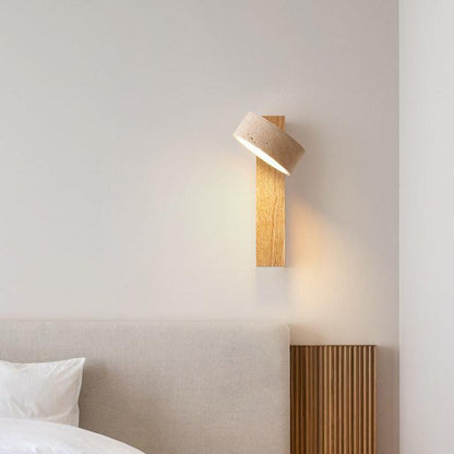**WABI SABI TRAVERTINWANDLAMPE** – **Elegantes Design mit Sanftem Licht** 8