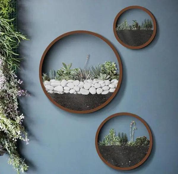Wandmontierte Keramikvase Nordic Design – Elegante Wandgestaltung für Blumen 1