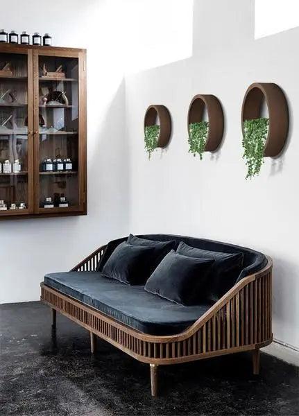 Wandmontierte Keramikvase Nordic Design – Elegante Wandgestaltung für Blumen 2