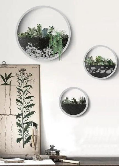 Wandmontierte Keramikvase Nordic Design – Elegante Wandgestaltung für Blumen 6