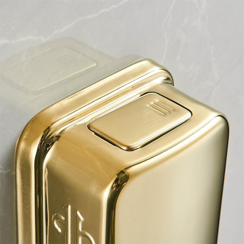 Wandmontierter Seifenspender Edelstahl – Elegante Hygiene für Küche und Bad 6