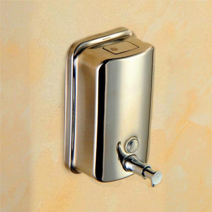 Wandmontierter Seifenspender Edelstahl – Elegante Hygiene für Küche und Bad 8