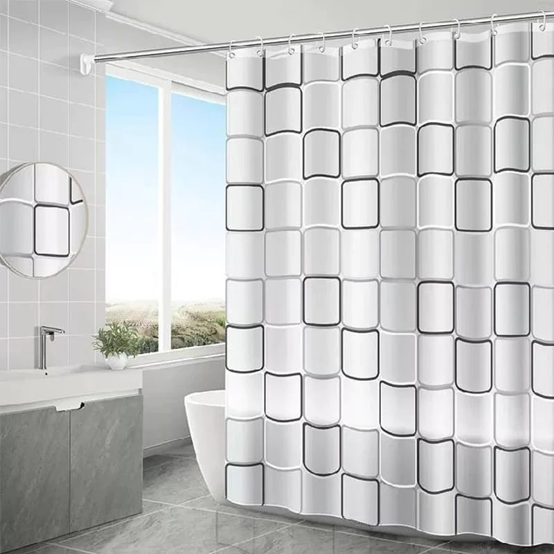 Wasserdichter Duschvorhang PVC Transparent – Praktischer Schutz für Ihr Badezimmer 2