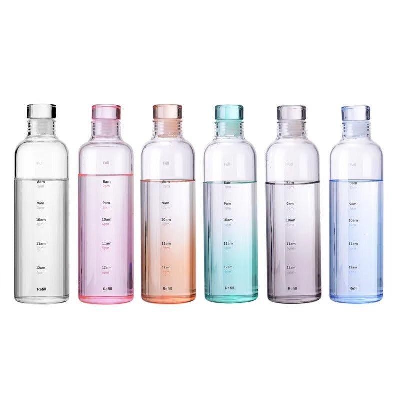 Wasserflasche Mit Zeitmarkierung – Ideal Für Gesunde Hydration 6