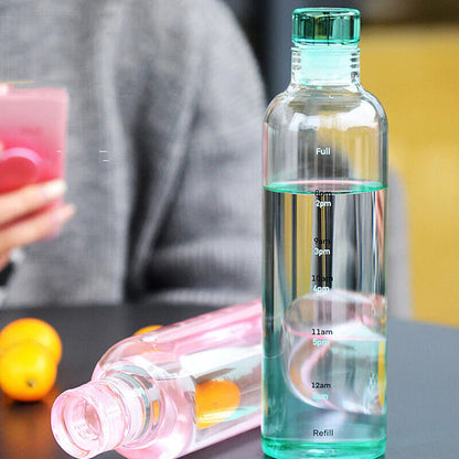 Wasserflasche Mit Zeitmarkierung – Ideal Für Gesunde Hydration 9