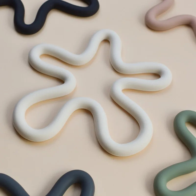 Wave Loop Matte Untersetzer – Kreatives Design für Elegante Oberflächen 2
