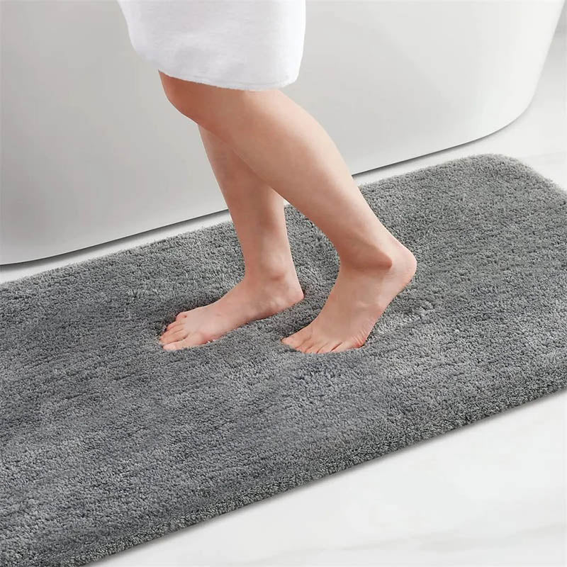 Weiche Badezimmermatte Korallenvlies – Komfortable Wohlfühloase für Ihre Füße 8