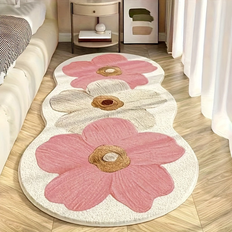 Weicher Teppich Mit Blumenmuster – Verspielt Und Gemütlich Für Ihr Zuhause 5