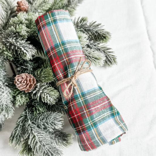 Weihnachtliches Stofftischset Set – Festliche Stimmung Für Ihre Feiertagsmahlzeiten 0