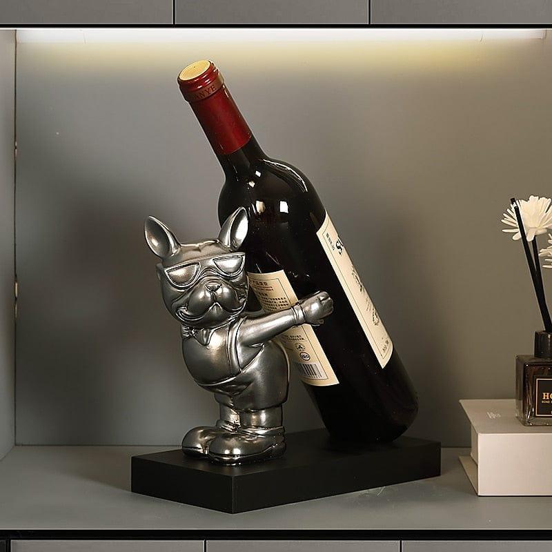 Weinflaschenhalter Französische Bulldogge – Charmantes Design Für Weinliebhaber 2
