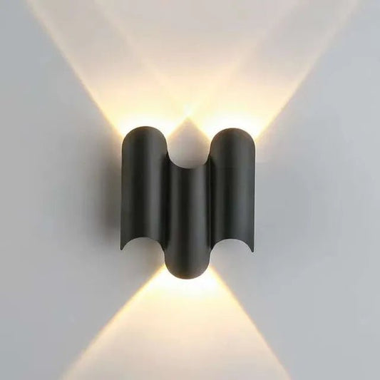 Wellenförmige LED-Wandleuchte – Beruhigende Lichtakzente für Ihr Zuhause 0