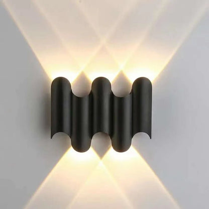 Wellenförmige LED-Wandleuchte – Beruhigende Lichtakzente für Ihr Zuhause 3