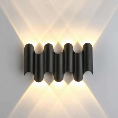 Wellenförmige LED-Wandleuchte – Beruhigende Lichtakzente für Ihr Zuhause 4
